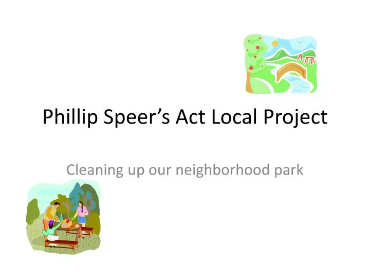 phillip speer s act local project