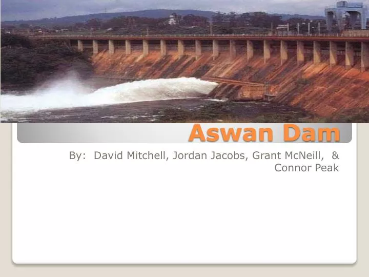 aswan dam