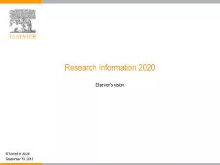 Research Information 2020