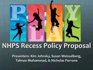 NHPS Recess Policy Proposal