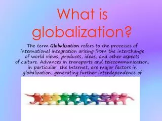 What is globalization?