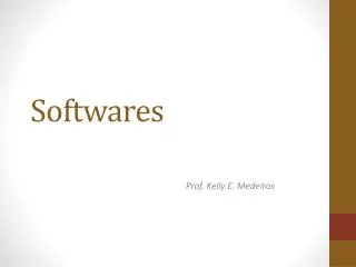 Softwares