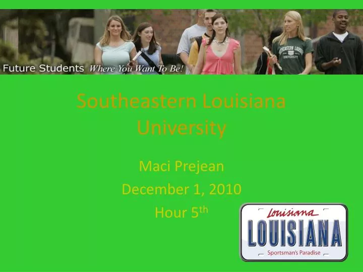 southeastern louisiana university