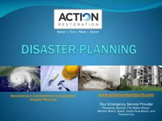 DISASTER PLANNING
