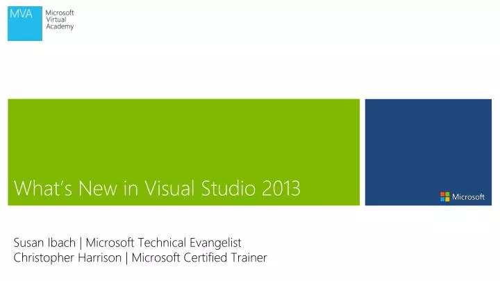 what s new in visual studio 2013