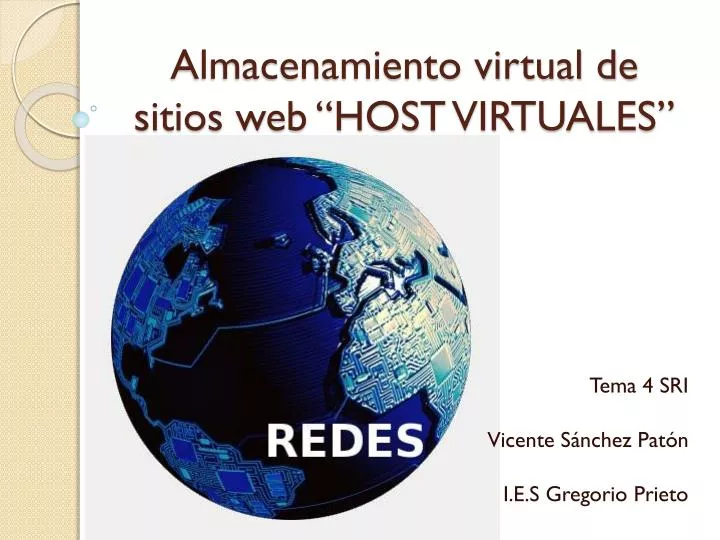 almacenamiento virtual de sitios web host virtuales