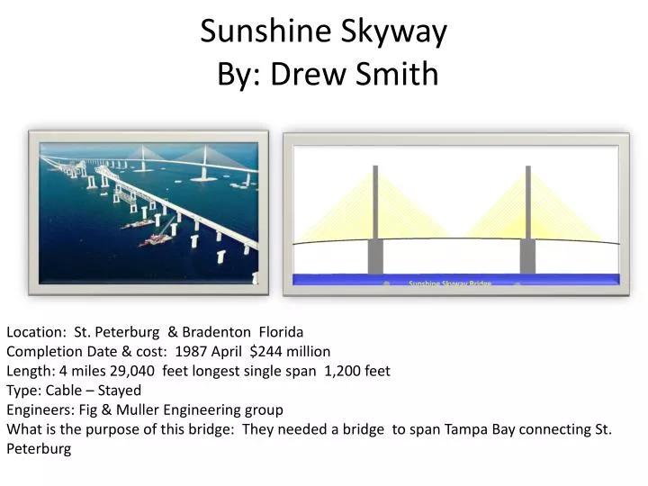 sunshine skyway by drew smith