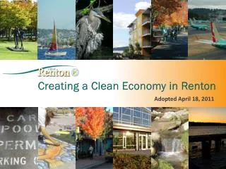 Creating a Clean Economy in Renton