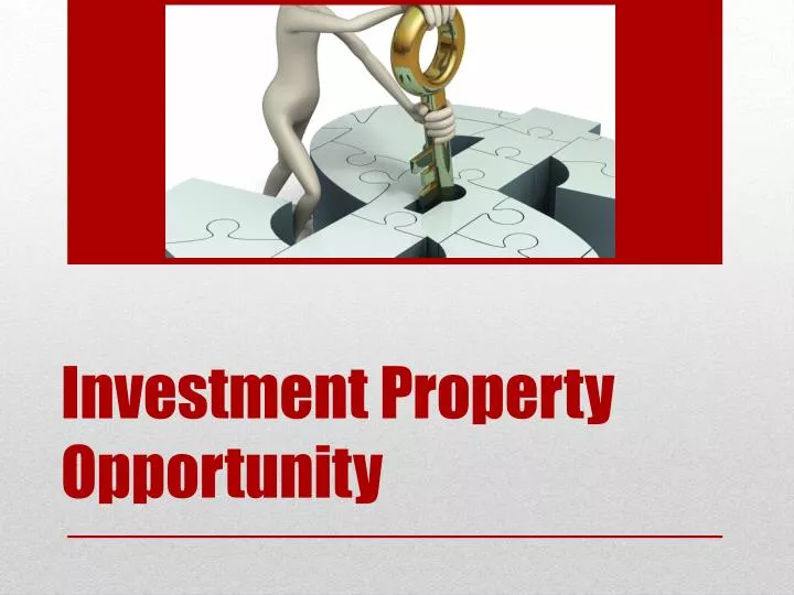 investment property opportunity