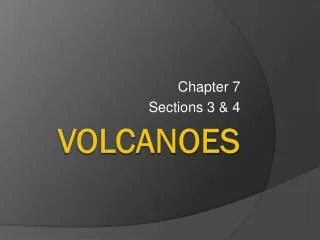 volcanoes