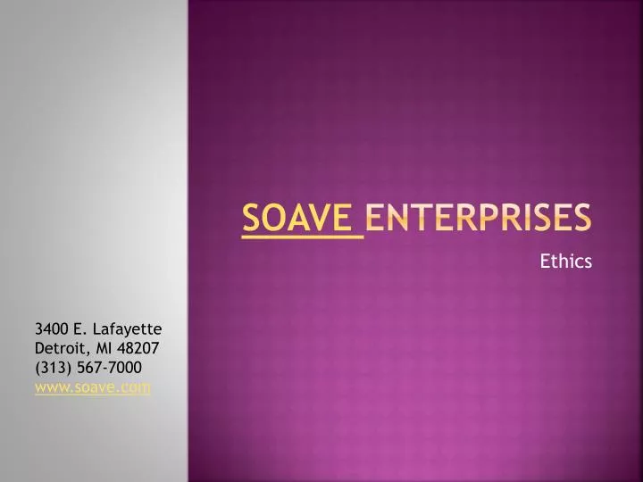 soave enterprises