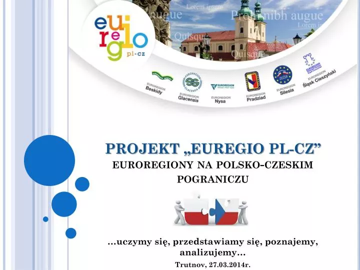 projekt euregio pl cz euroregiony na polsko czeskim pograniczu