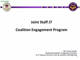 Joint Staff J7 Coalition Engagement Program