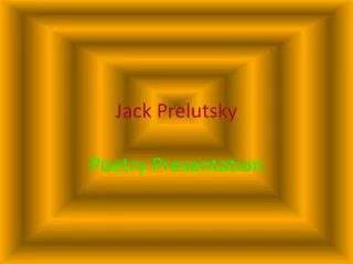 Jack P relutsky