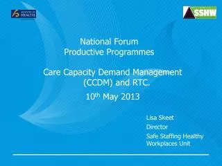 National Forum Productive Programmes