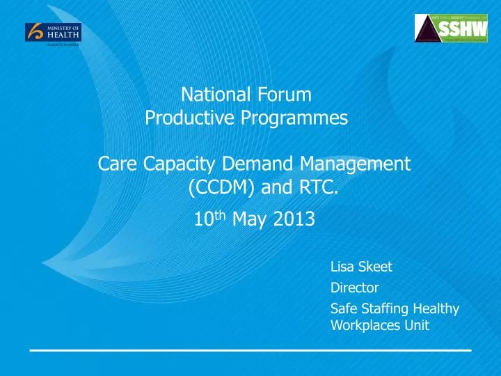 national forum productive programmes