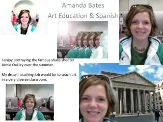 Amanda Bates Art Education &amp; Spanish