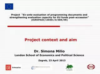 Project context and aim