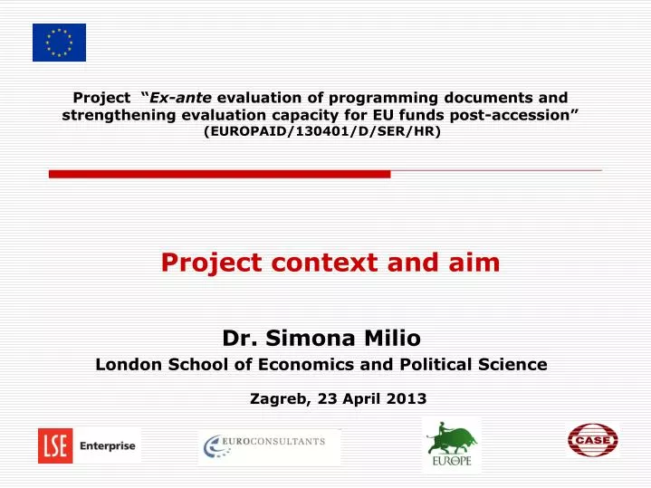 project context and aim