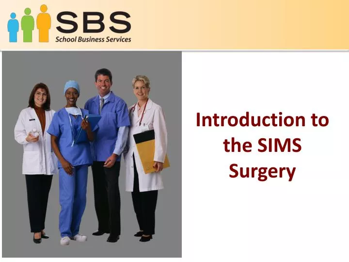 introduction to the sims surgery