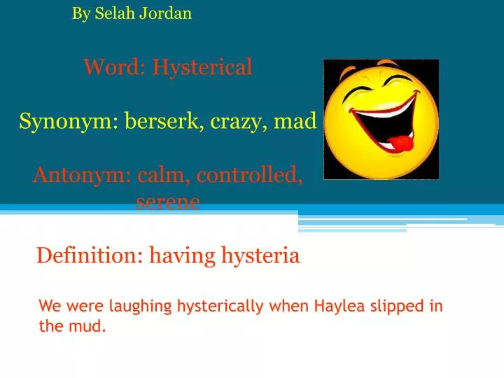 Crazy Blog: Crazy Synonyms