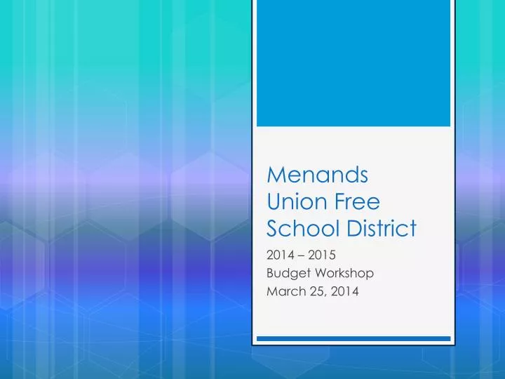 menands union free school district