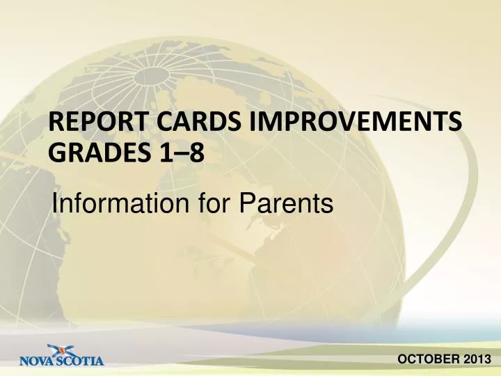 report cards improvements grades 1 8