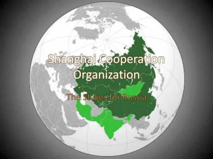 shanghai cooperation organization