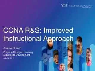 CCNA R&amp;S : Improved Instructional Approach