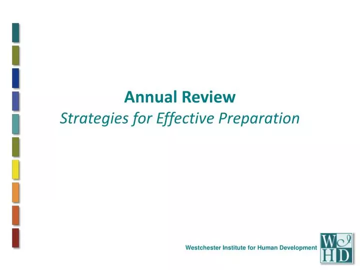 annual review