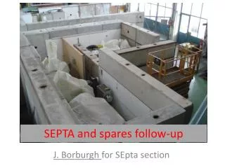 SEPTA and spares follow-up