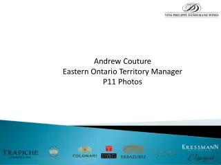 Andrew Couture Eastern Ontario Territory Manager P11 Photos
