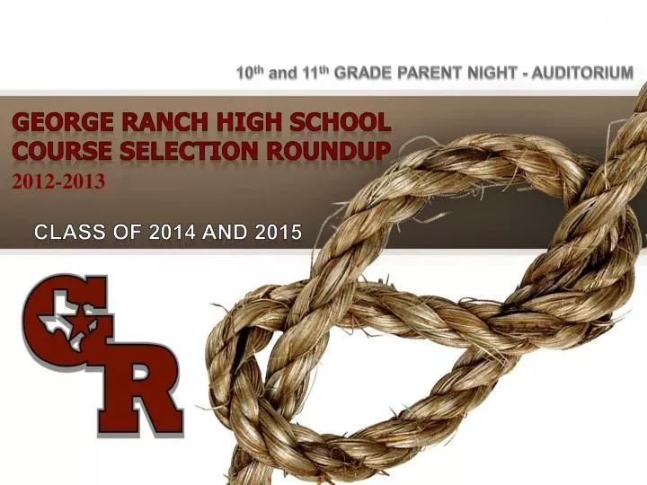george ranch high school course selection roundup