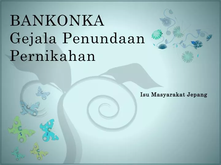 bankonka gejala penundaan pernikahan