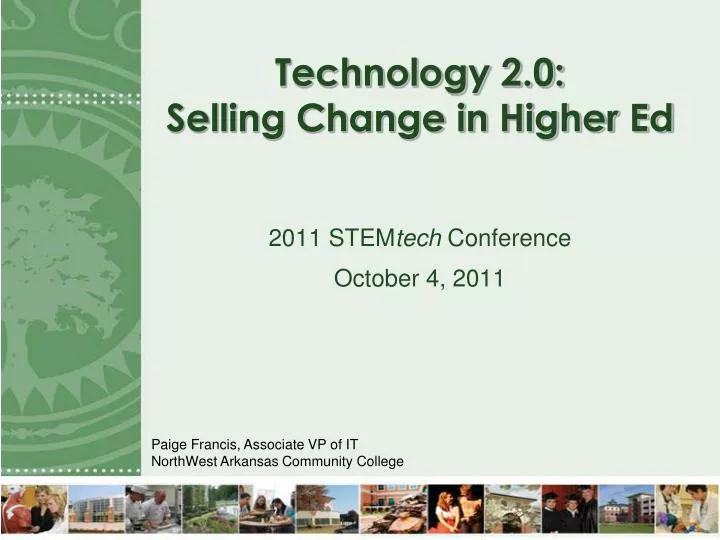 technology 2 0 selling change in higher ed