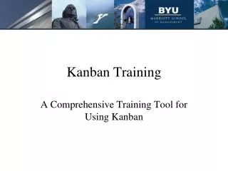 Kanban Training