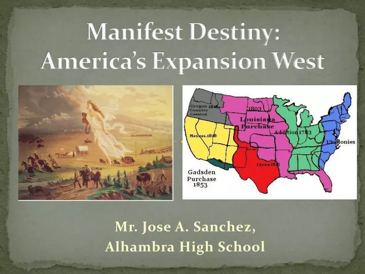 manifest destiny america s expansion west