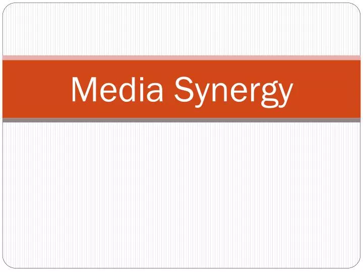 media synergy
