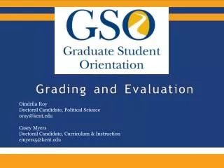 Grading and Evaluation