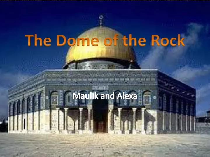 the dome of the rock