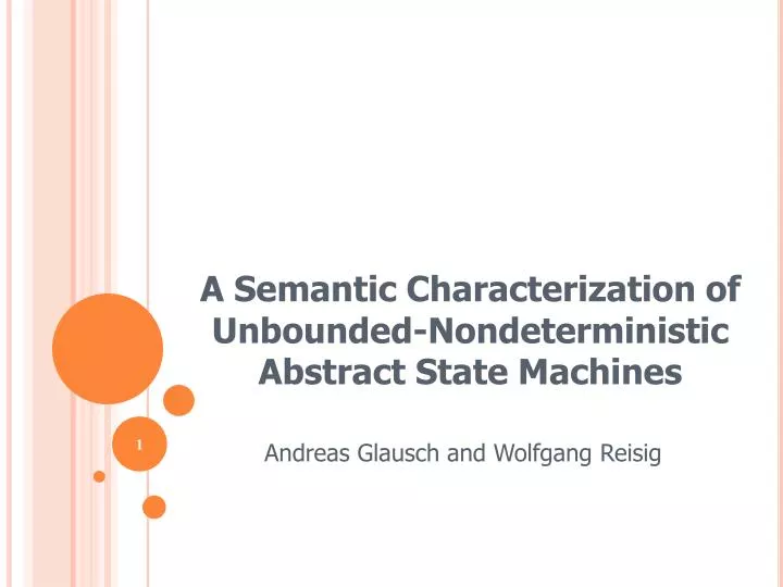 a semantic characterization of unbounded nondeterministic abstract state machines