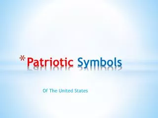patriotic symbols