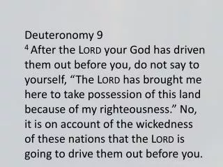 Deuteronomy 9