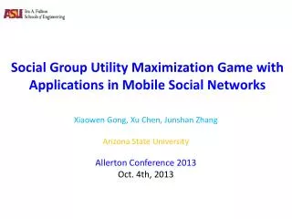 Social Group Utility Maximization Game with Applications in Mobile Social Networks