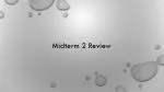 Chemistry Review: Bonding, Orbitals, and Molecular Structures - slide 1