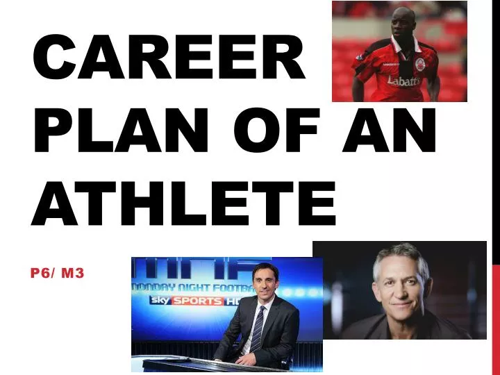 career plan of an athlete