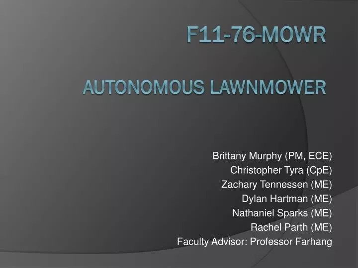 f11 76 mowr autonomous lawnmower