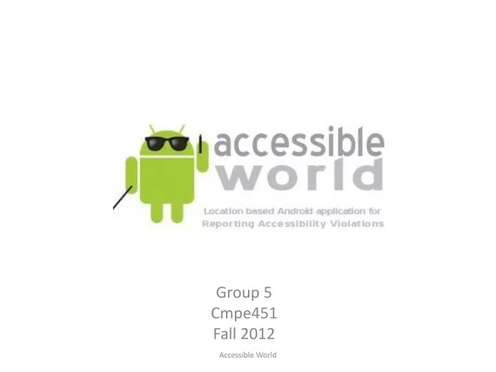 accessible world