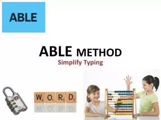 ABLE METHOD