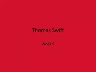 Thomas Swift